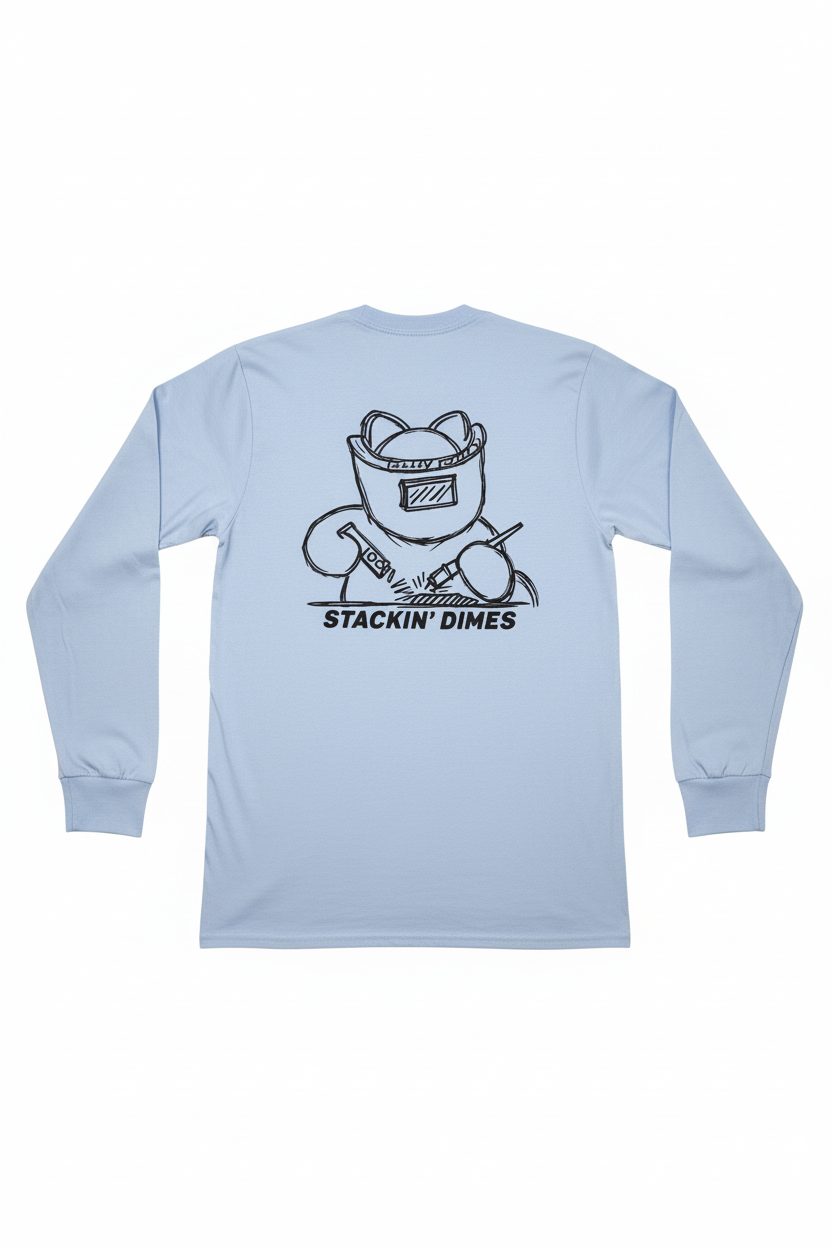 Stackin' Dimes - Light Blue